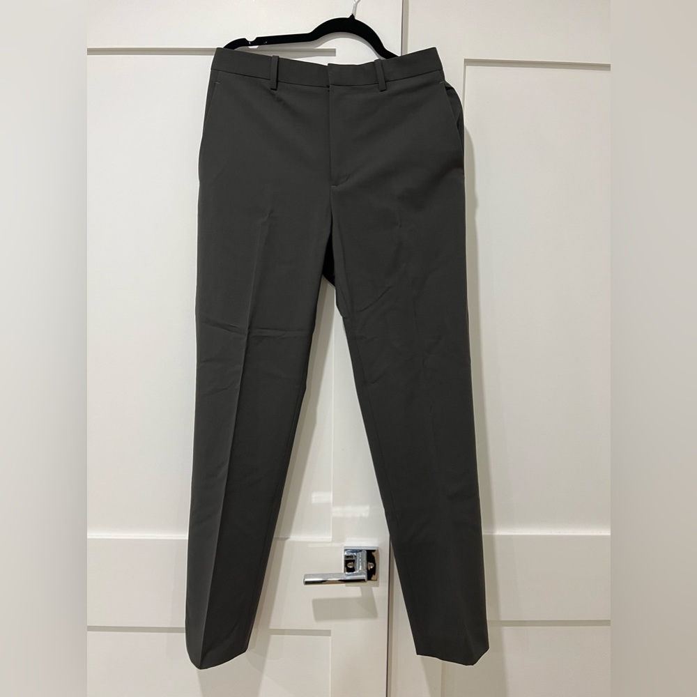 Theory Men’s Olive Green Trousers (32x32)